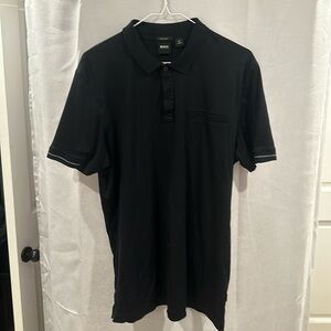 black Hugo Boss polo men’s L